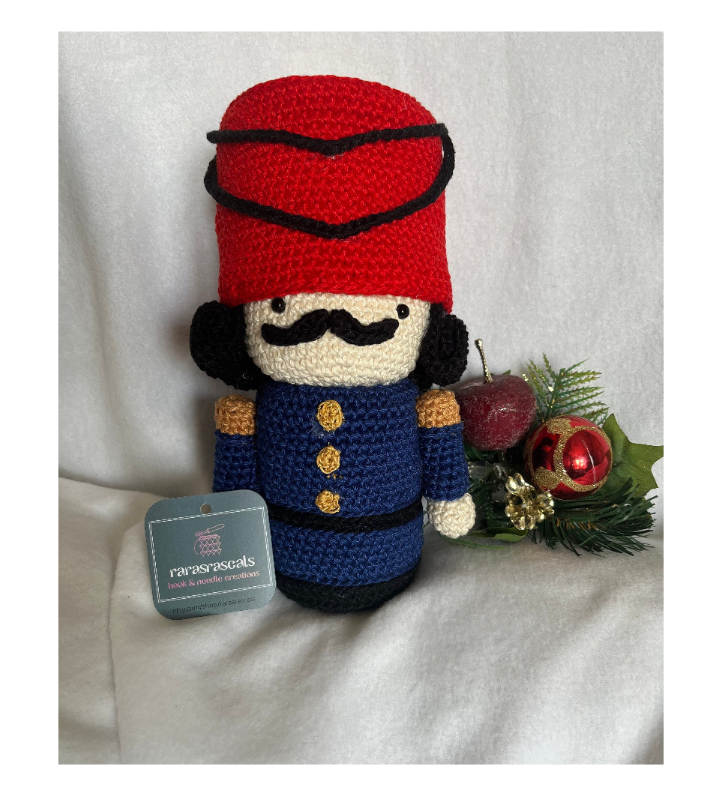 Nutcracker holiday shelf sitter