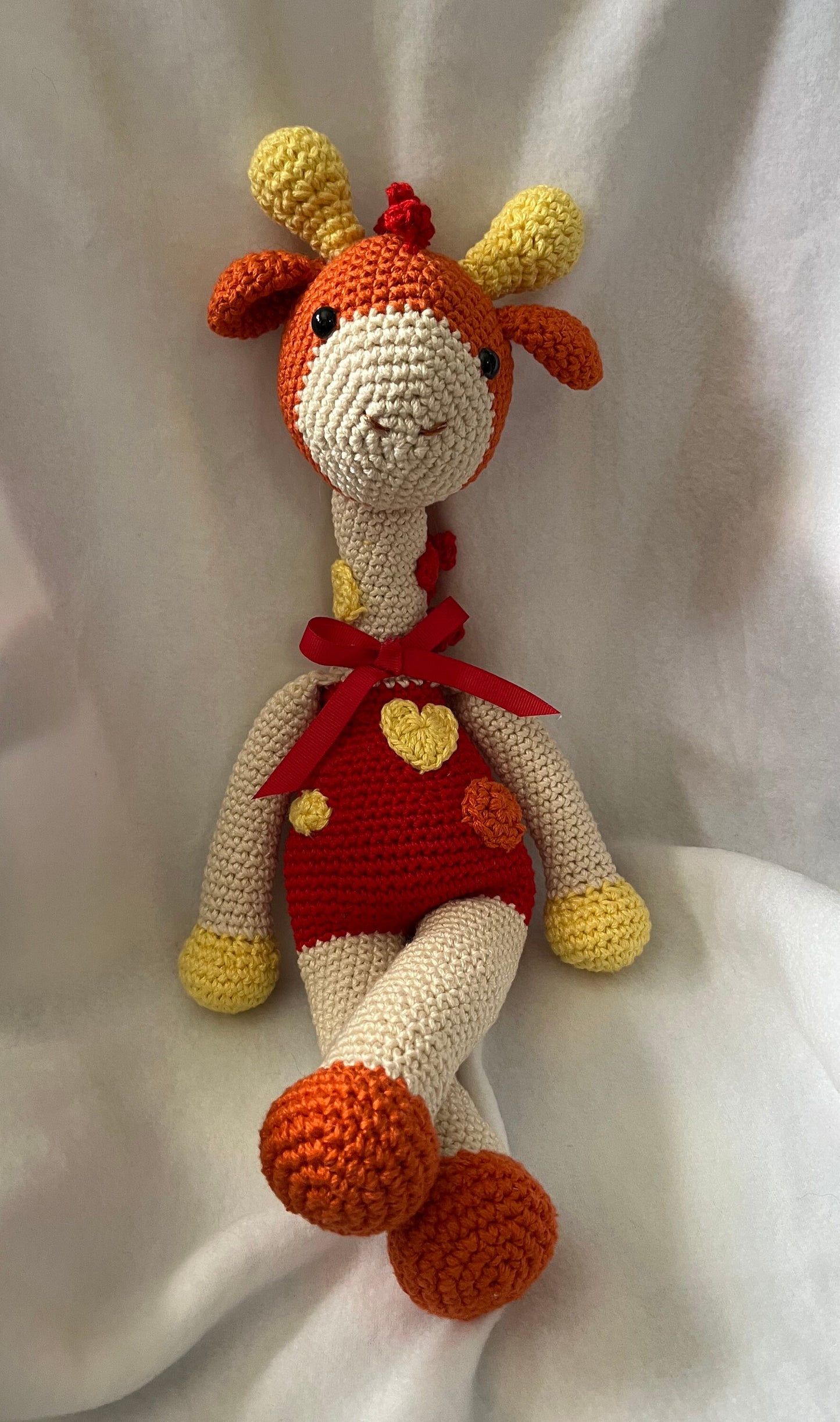 Handcrafted Crochet Giraffe Toy