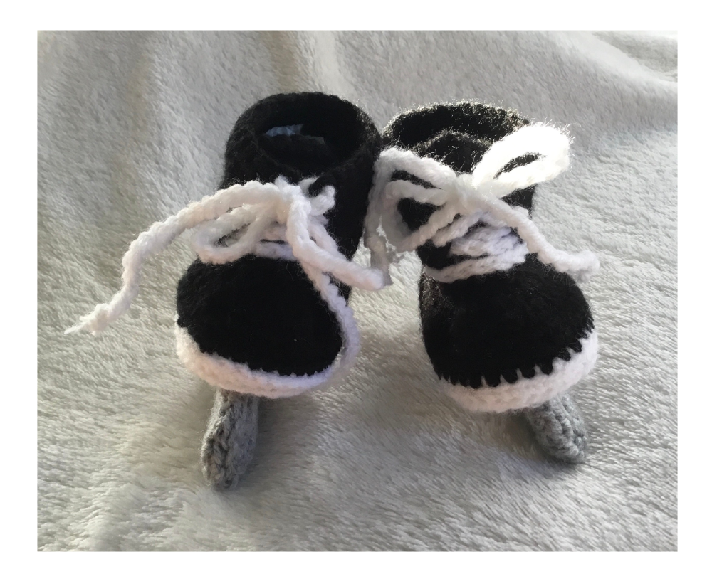 Adorable handmade hockey bootie skates perfect for your little one