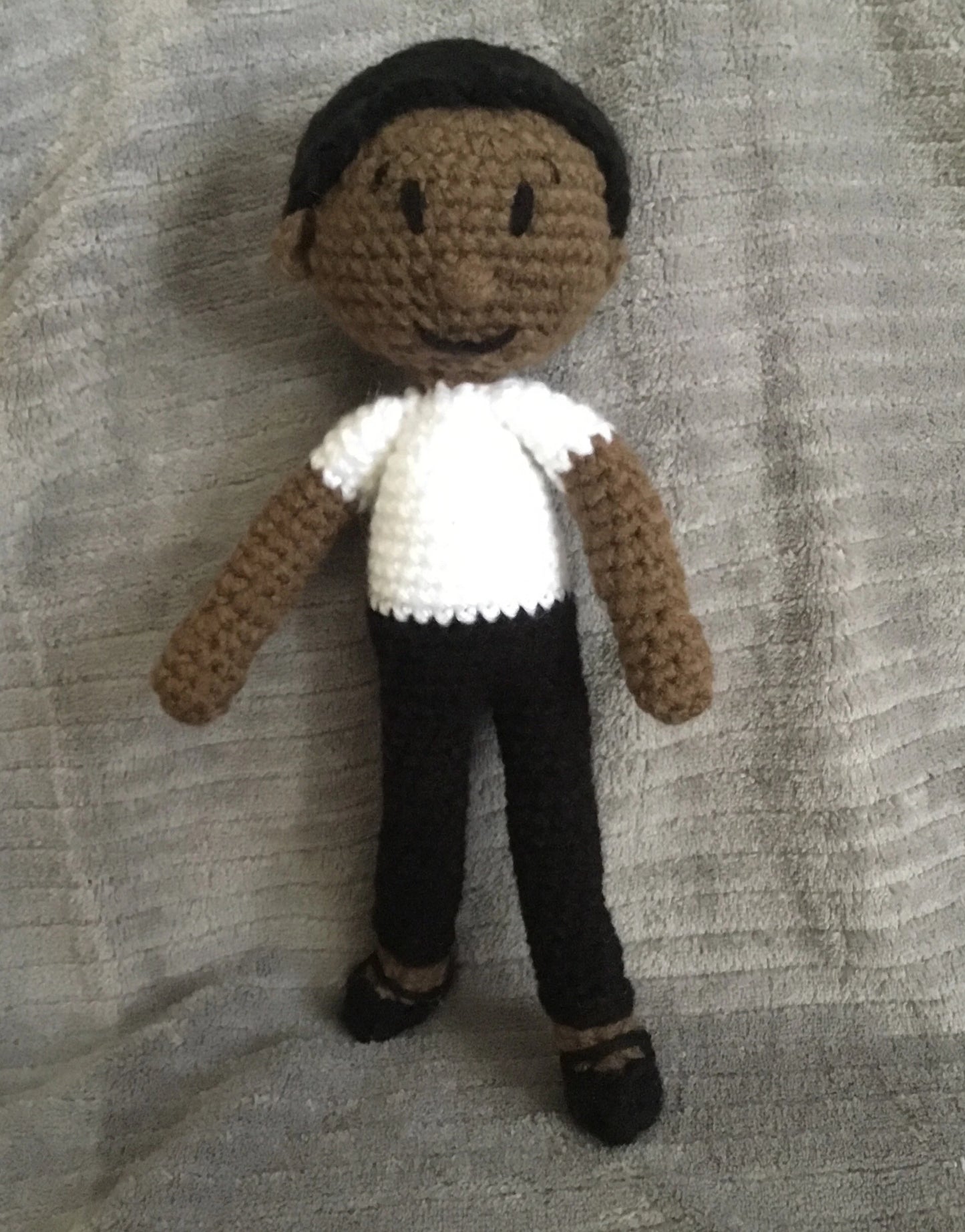“Custom Hand-Crocheted Ballerino Doll –  2-3 Weeks production time