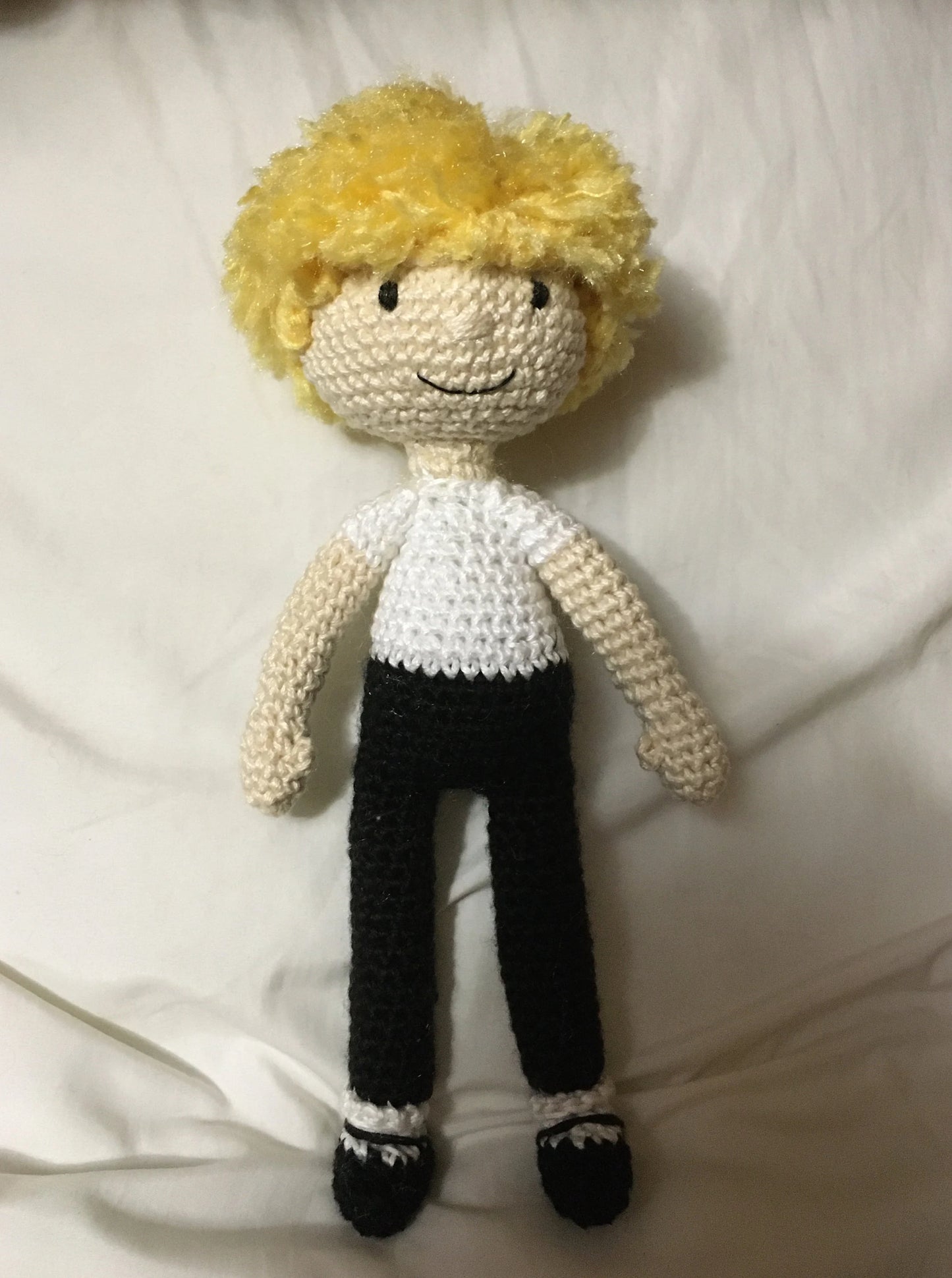 “Custom Hand-Crocheted Ballerino Doll –  2-3 Weeks production time
