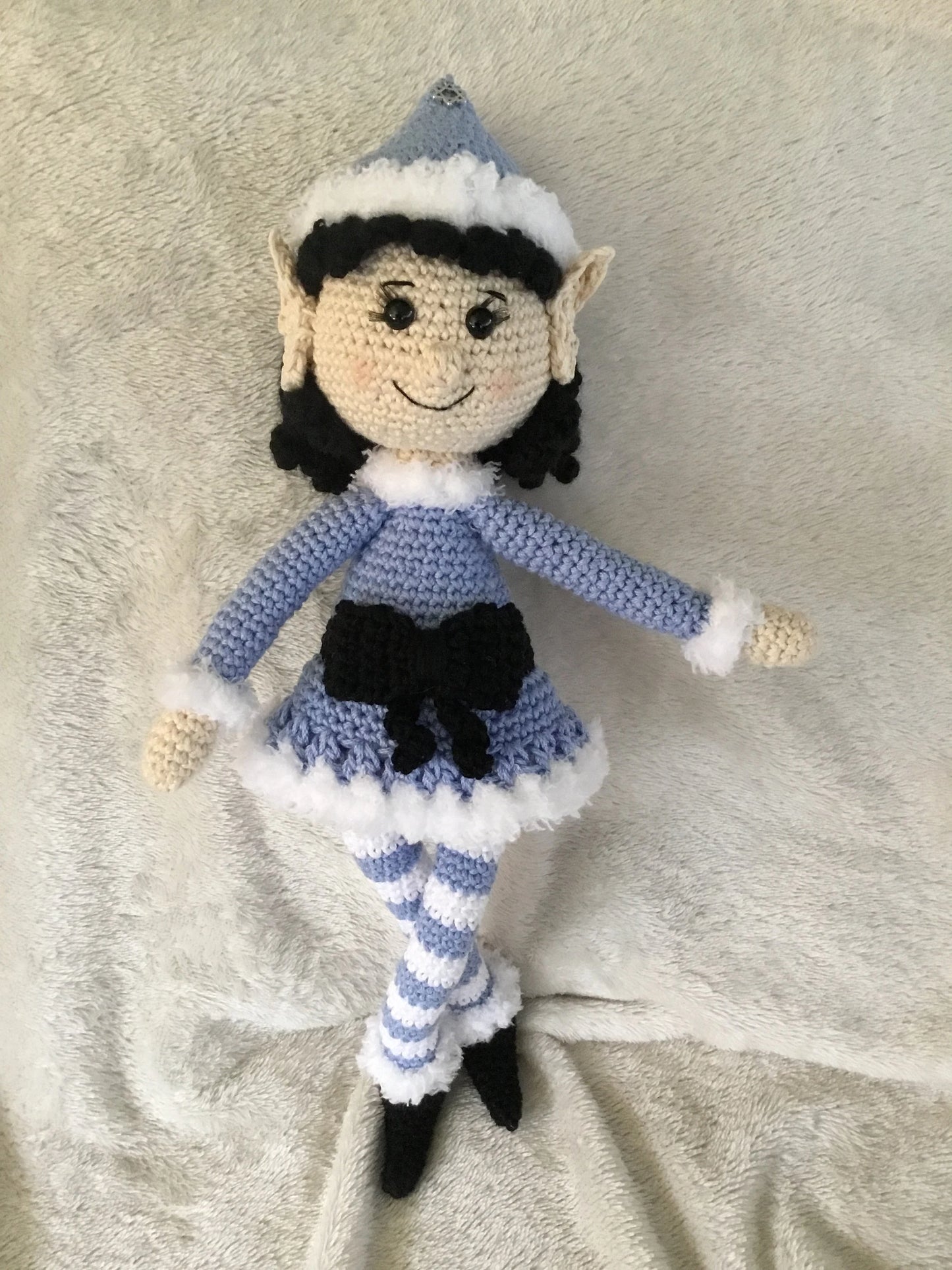 Hand crafted Hanukkah inspired Elf