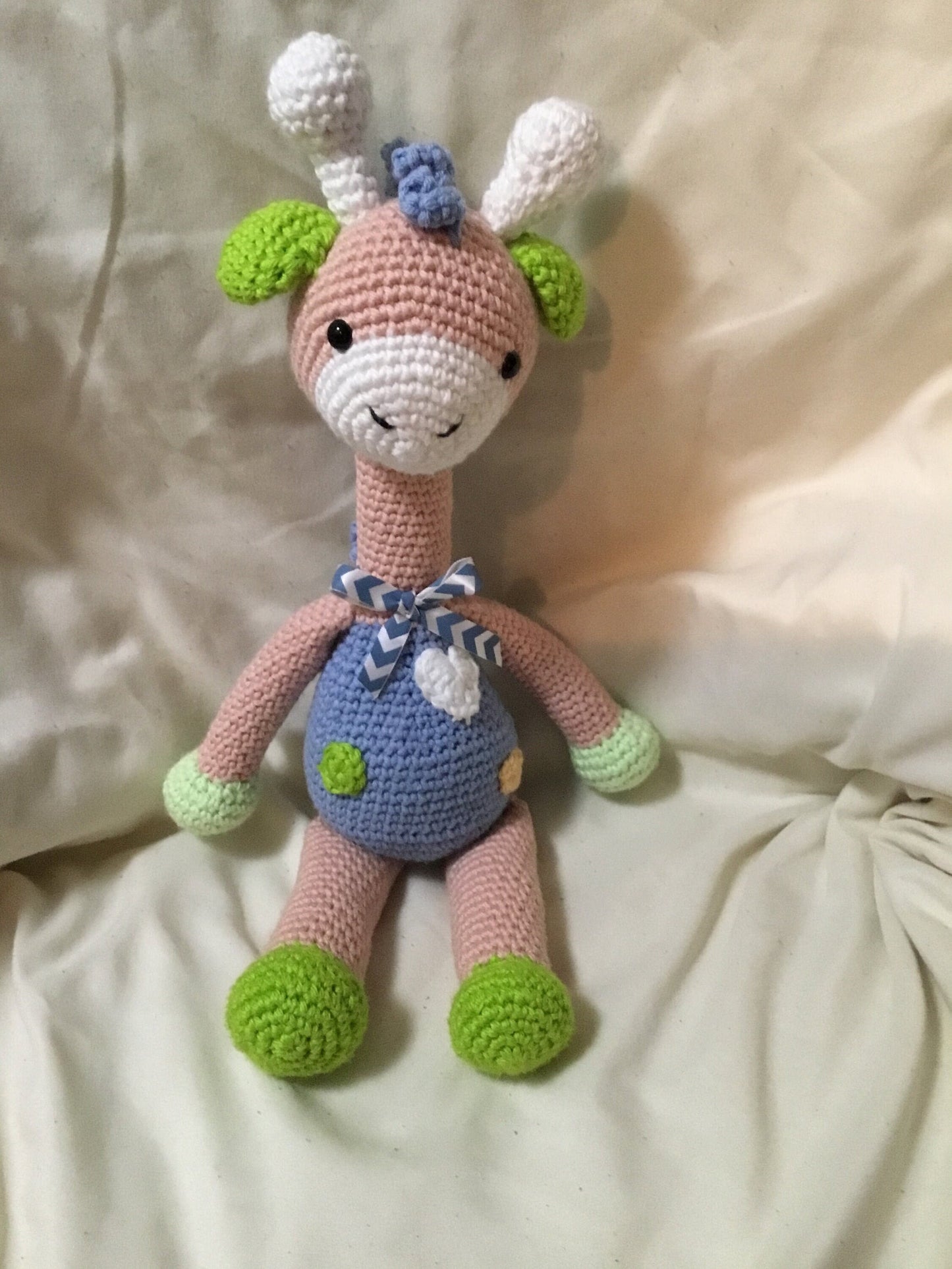 Handcrafted Crochet Giraffe Toy