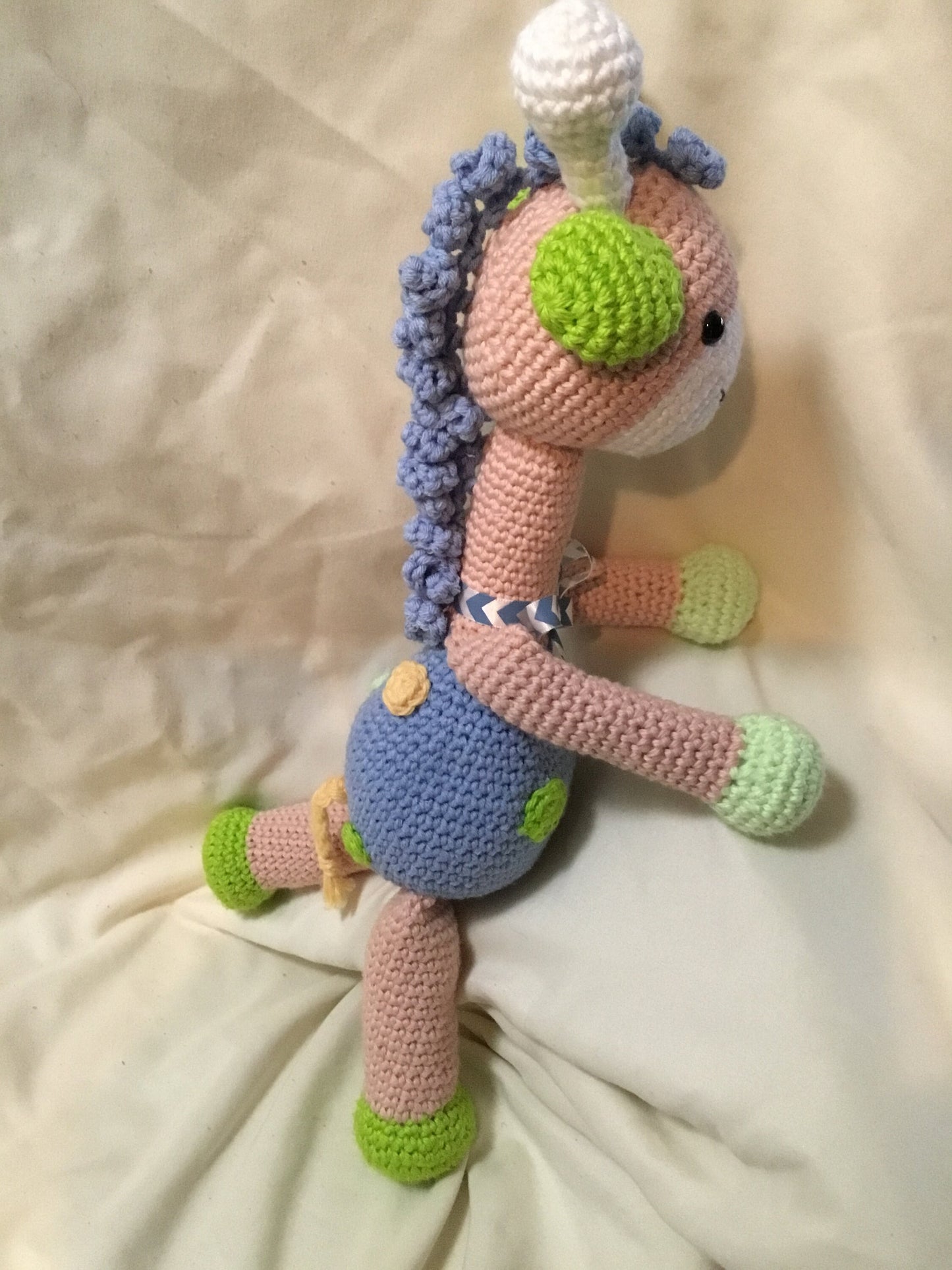 Handcrafted Crochet Giraffe Toy
