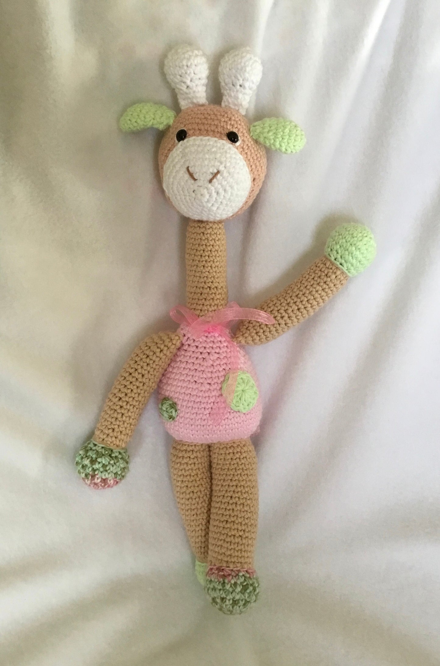 Handcrafted Crochet Giraffe Toy