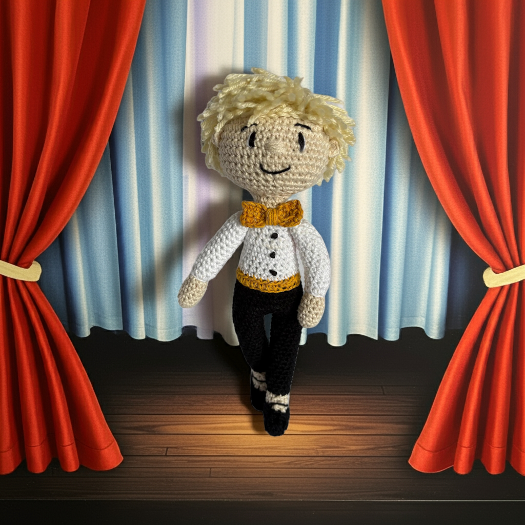 “Custom Hand-Crocheted Ballerino -  2-3 Weeks production time